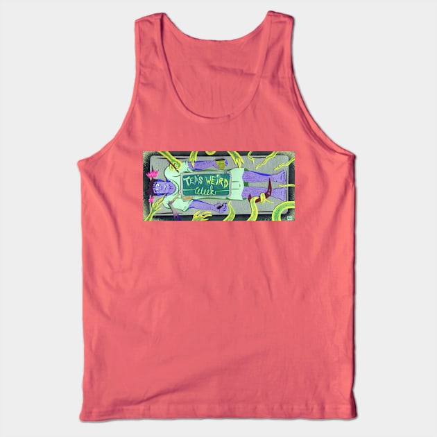 Tea's Weird Week 2021 logo Tank Top by Tea's Weird Week